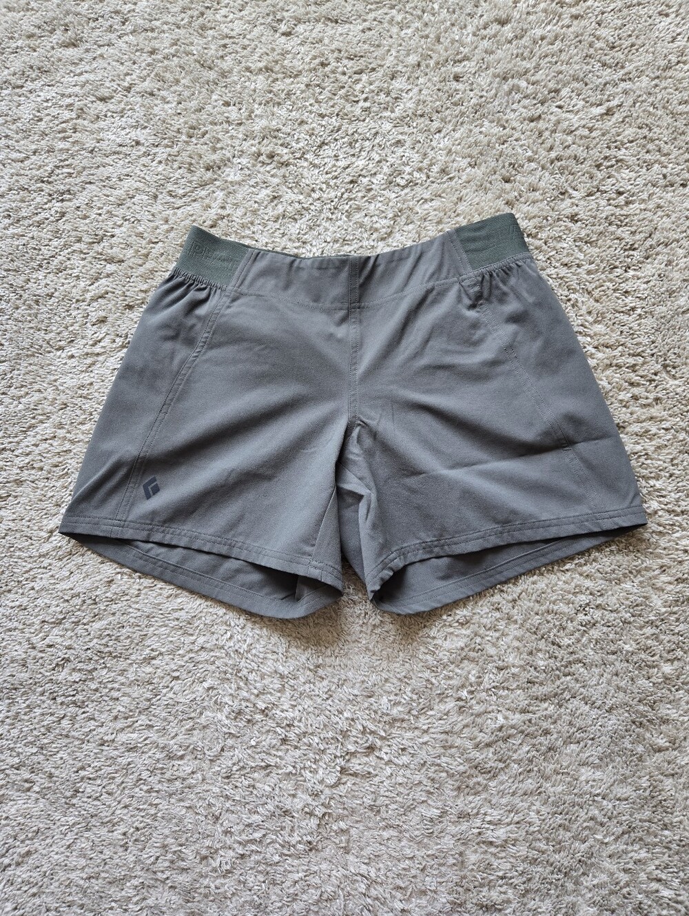Black Diamond Sierra Shorts Womens XS Green Pull On Lightweight
